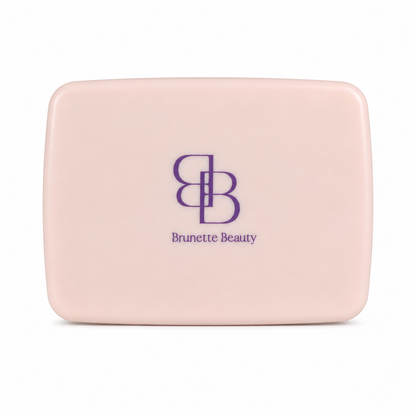 Brunette Beauty blush compact on pure white background