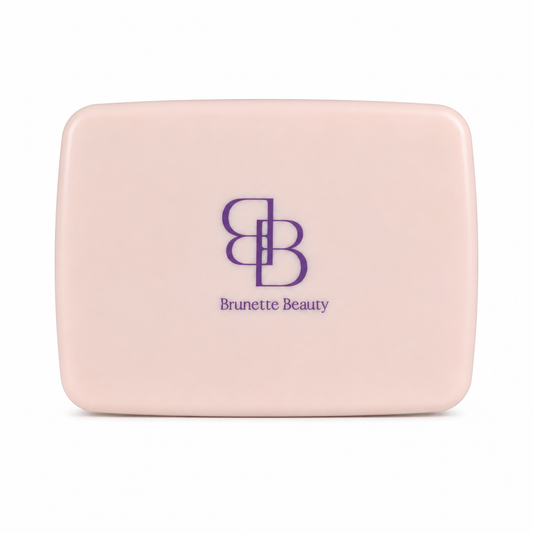 Brunette Beauty blush compact on pure white background