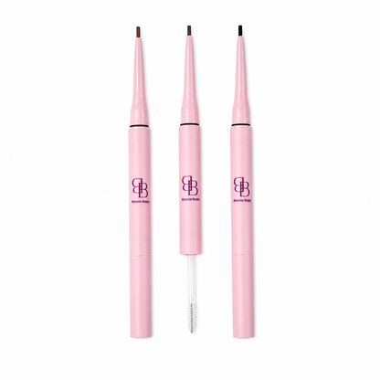 Brunette Beauty eyebrow pencils on pure white background